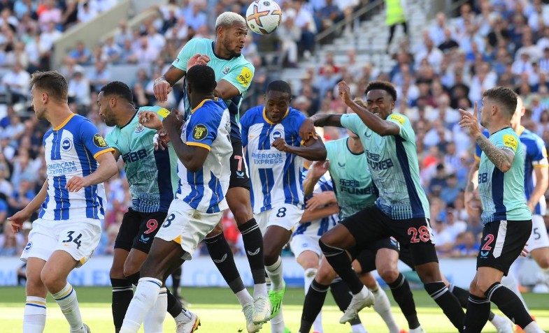 Dự đoán kèo góc Brighton vs Newcastle chuẩn thắng